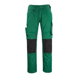 Pantalon avec poches genouillères haute solidité bicolore