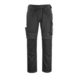 Pantalon avec poches genouillères haute solidité bicolore