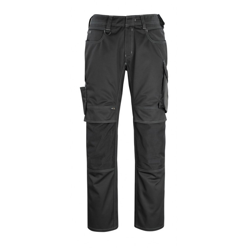 Pantalon avec poches genouillères haute solidité bicolore