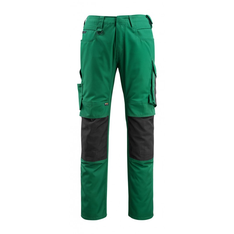 Pantalon avec poches genouillères poids léger bicolore