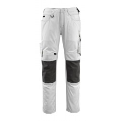 Pantalon avec poches genouillères poids léger bicolore
