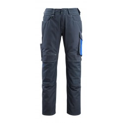 Pantalon avec poches genouillères poids léger bicolore