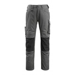 Pantalon avec poches genouillères poids léger bicolore