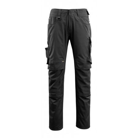 Pantalon avec poches genouillères poids très léger unicolore