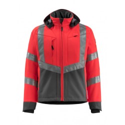 Veste sofshell avec polaire à l'intérieur déperlant classe 3