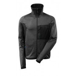 Pull en polaire avec fermeture zippée coupe moderne