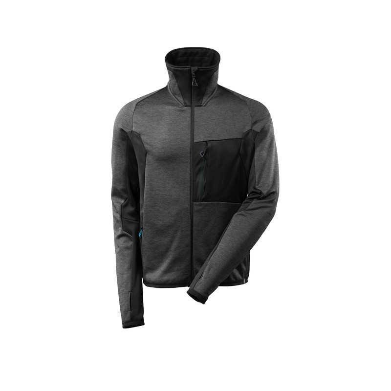 Pull en polaire avec fermeture zippée coupe moderne