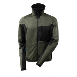 Pull en polaire avec fermeture zippée coupe moderne