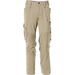 Pantalon avec poches genouillères stretch multidirectionnel poids léger