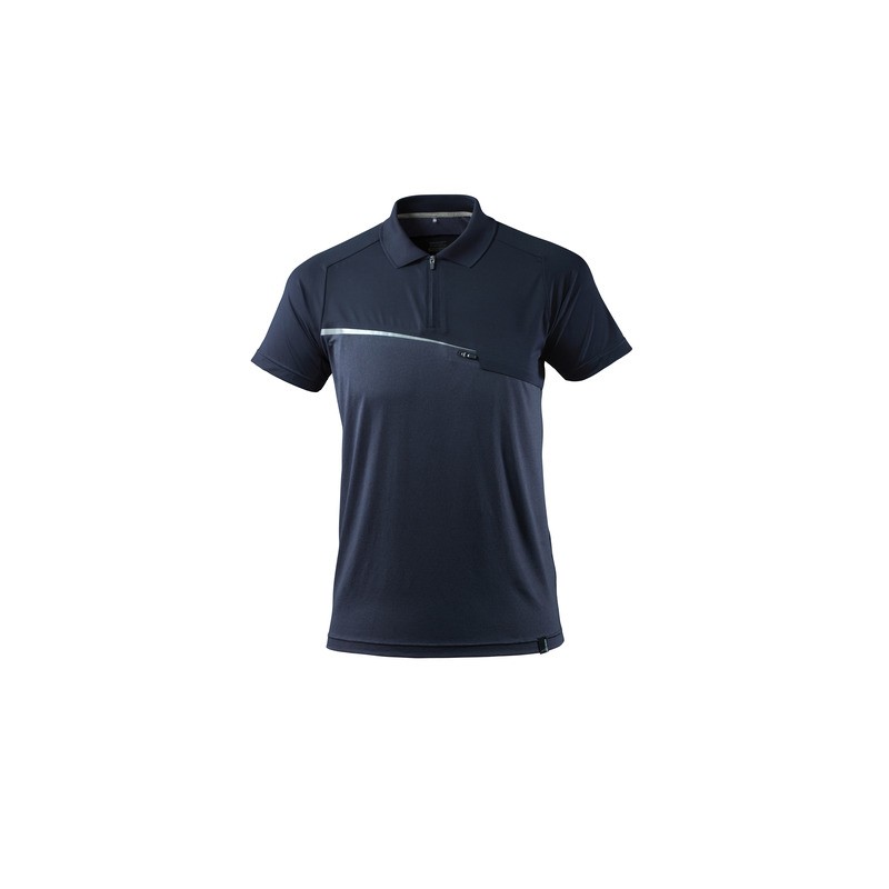 Polo évacuant l'humidité poche frontale coupe moderne