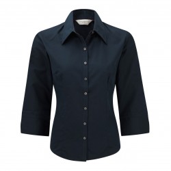 Chemise cintrée femme en tencel