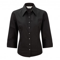 Chemise cintrée femme en tencel