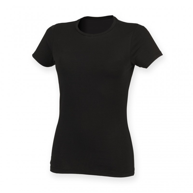 Tee-Shirt stretch Femme