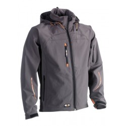 Soft-Shell 2 couches à capuche