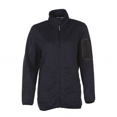 Veste polaire tricotée femme