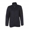 Veste polaire tricotée femme