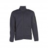 Veste polaire tricotée homme