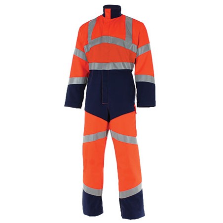 Combinaison 1 Zip Fluo Safe