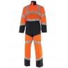 Combinaison 1 Zip Fluo Safe