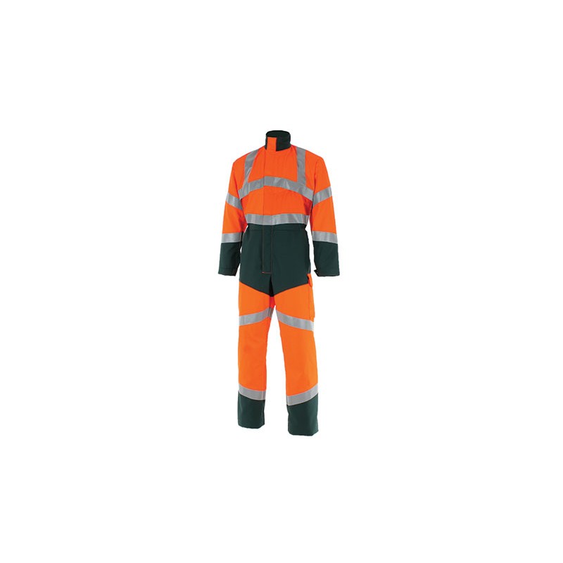 Combinaison 1 Zip Fluo Safe