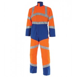 Combinaison 1 Zip Fluo Safe