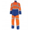 Combinaison 1 Zip Fluo Safe