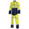 Combinaison 2 Zip Fluo Safe