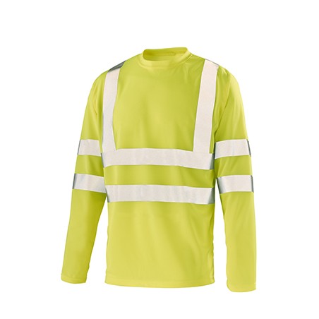 Tee-Shirt Manches Longues Fluo Safe